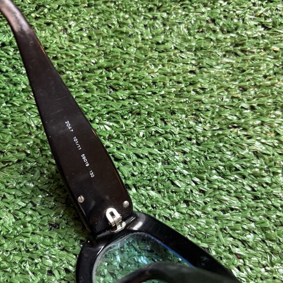 Salvatore Ferragmo Oval EYEGLASSES Frame only  59 -19 Authentic Black main image 4